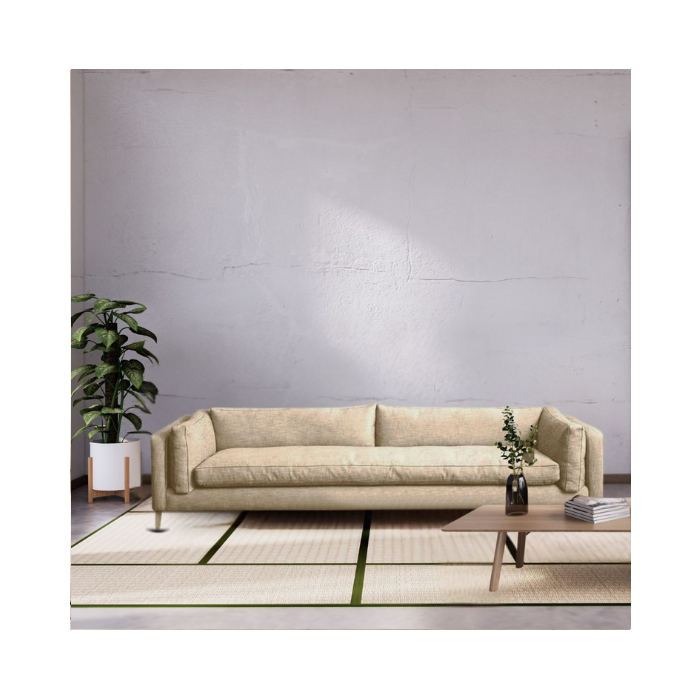 Sofa - 3 seater in beige