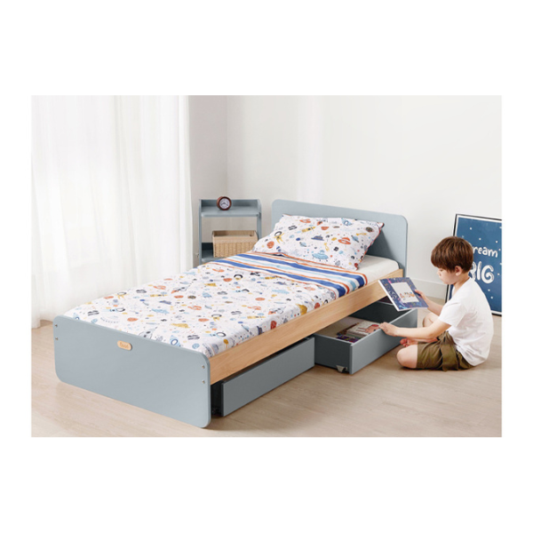 Single Kids Bed with Mattress